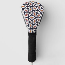 Kleurrijke Geometrische Abstracte Golf Club Head H Golfheadcover