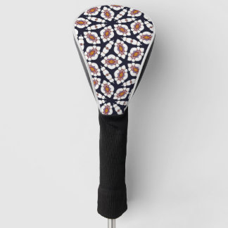 Kleurrijke Geometrische Abstracte Golf Club Head H Golfheadcover
