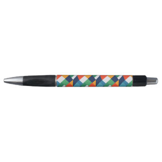 Kleurrijke Geometrische Abstracte Vorm Pen