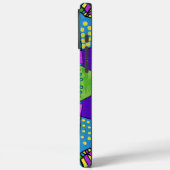 Kleurrijke geometrische bloem Case-Mate iPhone case (Achterkant / Links)