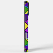 Kleurrijke geometrische bloem Case-Mate iPhone case (Achterkant / Rechts)