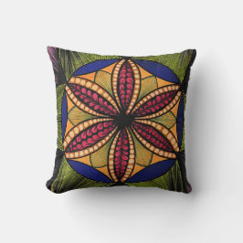 Kleurrijke Geometrische Bloem Mandala Accent Kusse Kussen