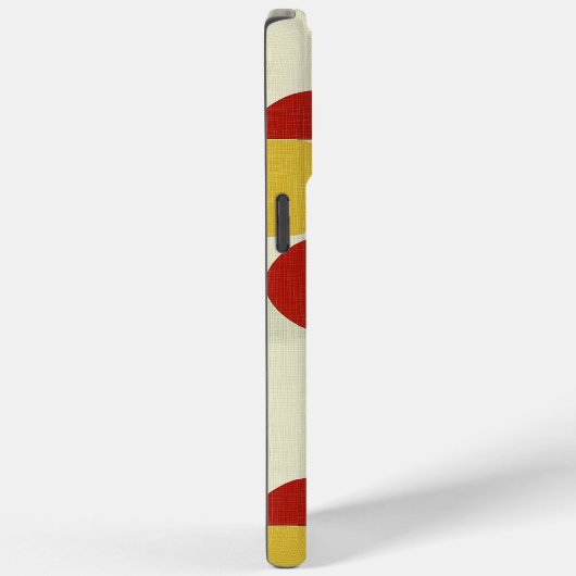 Kleurrijke geometrische cirkels - Mid-Century Mode Case-Mate iPhone Case (Achterkant / Rechts)