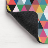 Kleurrijke geometrische driehoek geventileerd in M Muismat (Hoek)