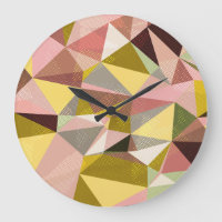 Kleurrijke geometrische driehoeken Abstracte textu