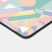 Kleurrijke geometrische kunst, Cool Fun Modern Bureaumat (Hoek)