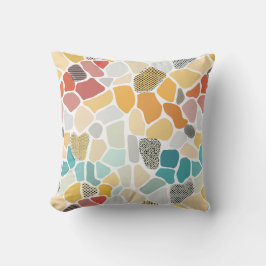 Kleurrijke geometrische kussen