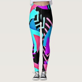 Kleurrijke geometrische Leggings