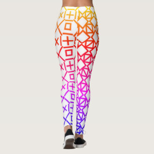 Kleurrijke geometrische Leggings