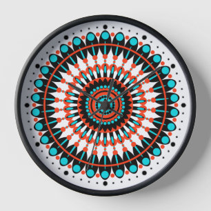 Kleurrijke Geometrische Mandala Kunst-46456 Grote