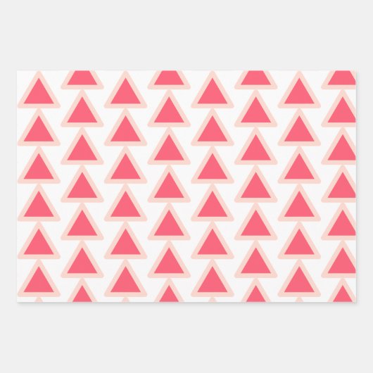 Kleurrijke Geometrische Mid Century Funky Inpakpapier Vel (Voorkant 2)