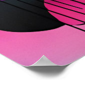 Kleurrijke Geometrische Moderne Kunst unframed Poster (Hoek)