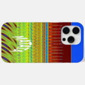 Kleurrijke Geometrische Motief Art Print Case-Mate iPhone Case (Achterkant (horizontaal))