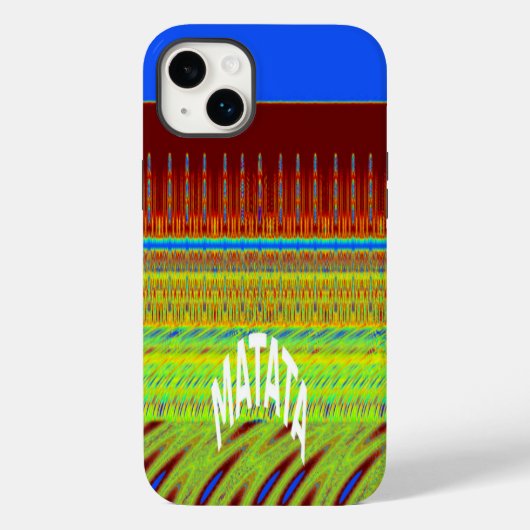 Kleurrijke Geometrische Motief Art Print Case-Mate iPhone Case (Achterkant)