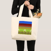 Kleurrijke Geometrische Motief Art Print Grote Tote Bag (Voorkant (product))
