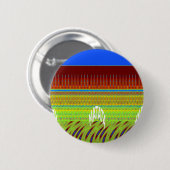 Kleurrijke Geometrische Motief Art Print Ronde Button 5,7 Cm (Voorkant /achterkant)