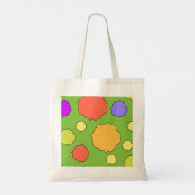 Kleurrijke Geometrische Retro Funky Cirkels Boodsc
