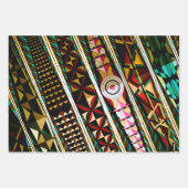 Kleurrijke geometrische Spaanse architectuur Inpakpapier Vel (Voorkant 2)