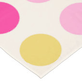 Kleurrijke  geometrische Stippen Tafelkleed (Gekanteld)