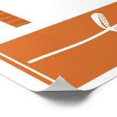 Kleurrijke geometrische tuin | Plant liefhebbers Poster (Hoek)