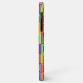 Kleurrijke geometrische vierkanten Case-Mate iPhone case (Achterkant/links)