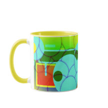 Kleurrijke geometrische vormen Abstracte kunst