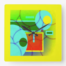 Kleurrijke geometrische vormen Abstracte kunst