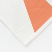 Kleurrijke geometrische vormen Eenvoudig modern de Fleece Deken (Hoek)
