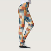 Kleurrijke geometrische vormen naadloos leggings (Rechts)