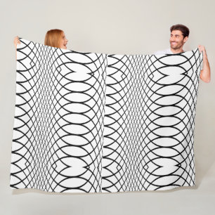 Kleurrijke geometrische vormen patroon 18 fleece deken