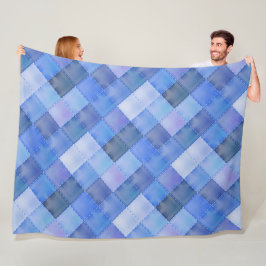 Kleurrijke geometrische vormen patroon 41 fleece deken