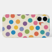 Kleurrijke geometrische zeshoek Case-Mate iPhone case (Achterkant (horizontaal))