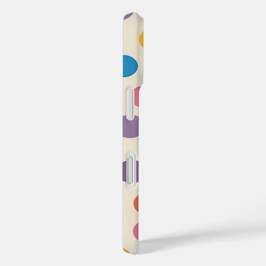 Kleurrijke geometrische zeshoek Case-Mate iPhone case (Achterkant / Rechts)