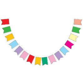 Kleurrijke Gepersonaliseerde Kerstdecoraties Vlagg Vlaggetjes