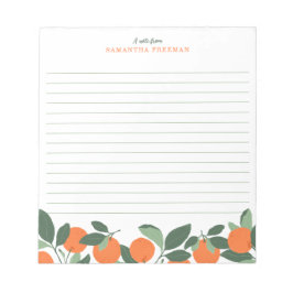 Kleurrijke Gepersonaliseerde Regenboog Naam Notiti Notitieblok