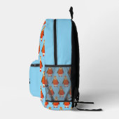 Kleurrijke gepersonaliseerde rugzak, kinderen leuk bedrukte rugzak (Rechts)