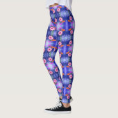 Kleurrijke Gerberas Leggings (Links)