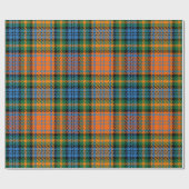 Kleurrijke geruite rustieke klassieke Tartan Cadeaupapier (Vlak)
