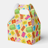 Kleurrijke geschenken Favor Box Bedankdoosjes (Achterkant)