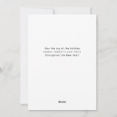 Kleurrijke geschilderde Abstracte gelukkigste vaka Feestdagenkaart (Achterkant)