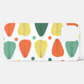 Kleurrijke geschilderde bladeren, heldere zakelijk Case-Mate iPhone case (Achterkant (horizontaal))