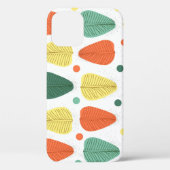 Kleurrijke geschilderde bladeren, heldere zakelijk Case-Mate iPhone case (Achterkant)