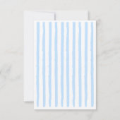 Kleurrijke geschilderde bruiloft save the date (Achterkant)