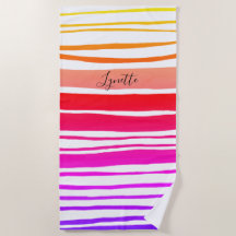 Kleurrijke geschilderde strepen