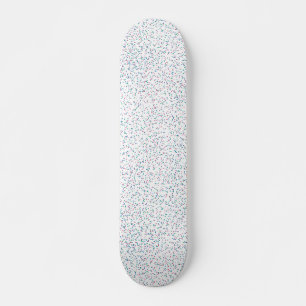 Kleurrijke gespikkelde Stippen van de lente Persoonlijk Skateboard