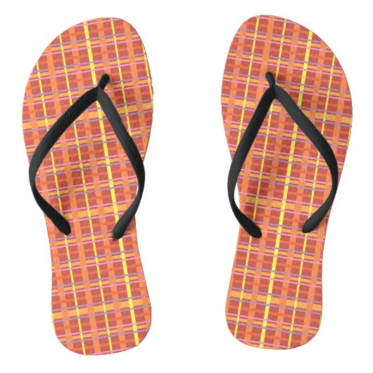 Kleurrijke gespleten Teenslippers (Voetbed)