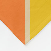 Kleurrijke Gestreepte 70s 80s Retro Racing Stripes Fleece Deken (Hoek)