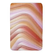 Kleurrijke gestreepte Abstracte badmat (Voorkant Verticaal)