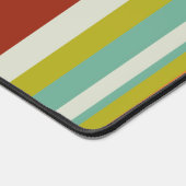 Kleurrijke gestreepte bureaumat (Hoek)