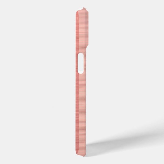 Kleurrijke Gestreepte Stof Art iPhone Case (Achterkant / Rechts)